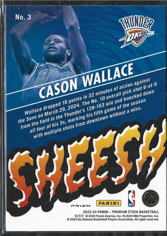 Cason Wallace Sheesh Silver