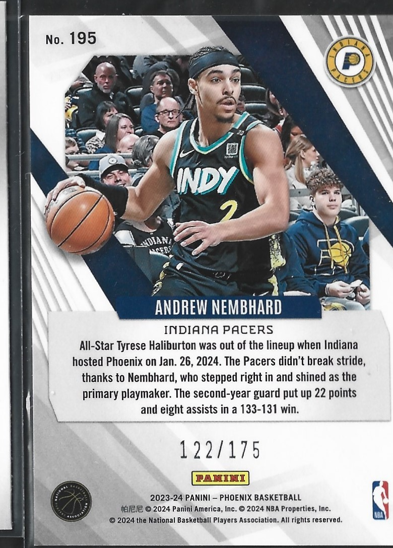 Andrew Nembhard Phoenix Pink /175