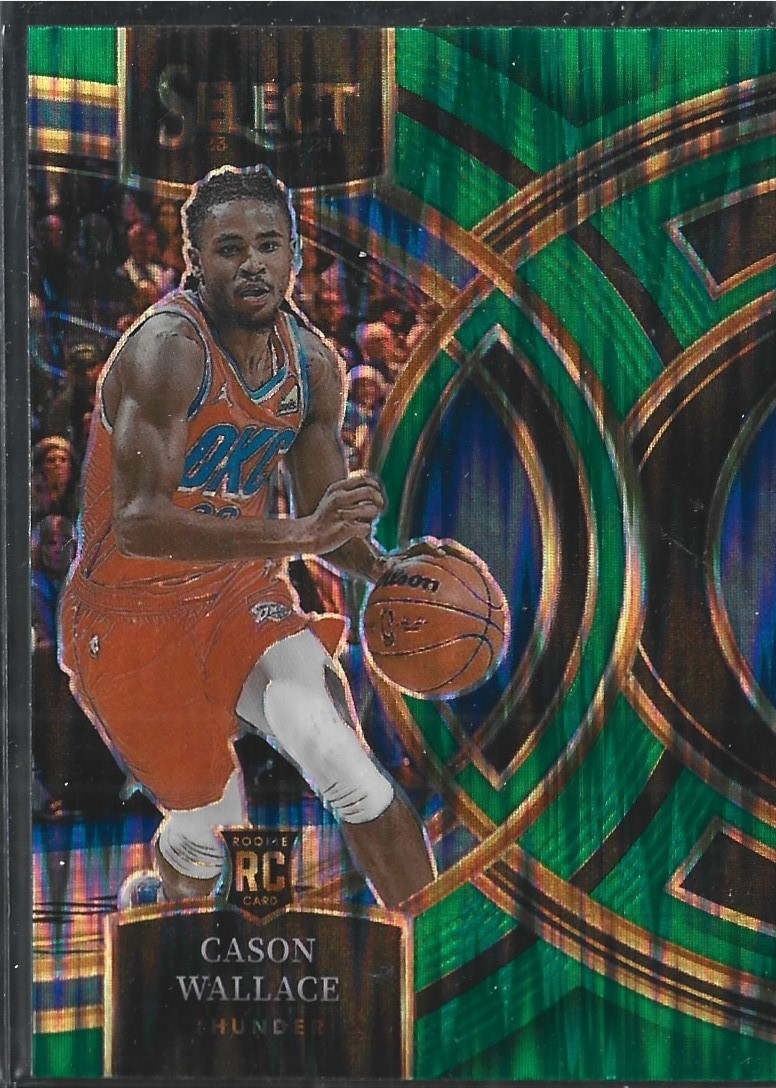 Cason Wallace Select Premier Green Flash