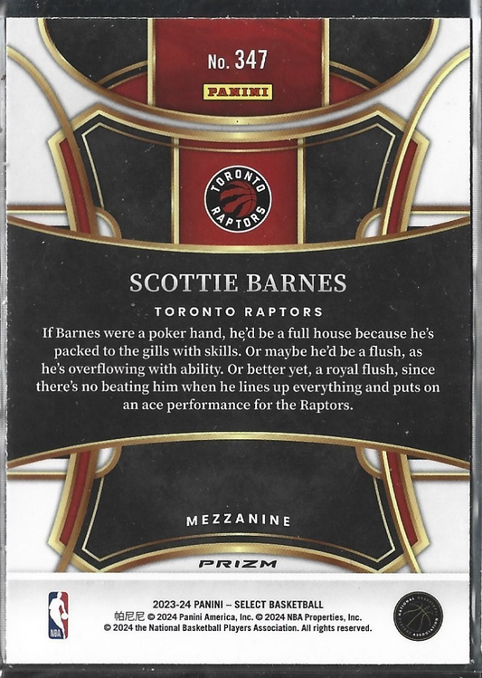 Scottie Barnes Mezzanine Silver