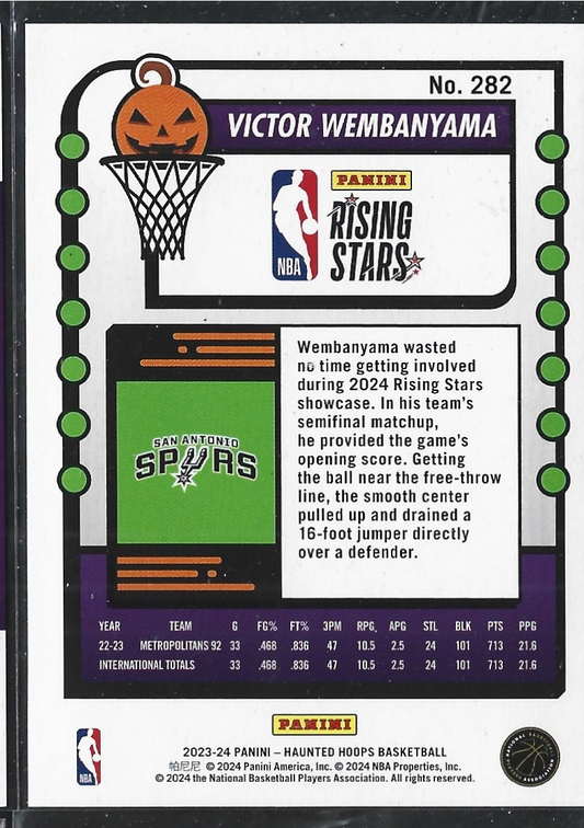 Victor Wembanyama Rising Stars Orange