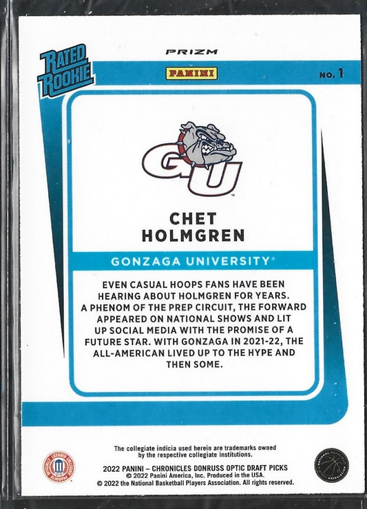 Chet Holmgren Optic Draft Picks Pink
