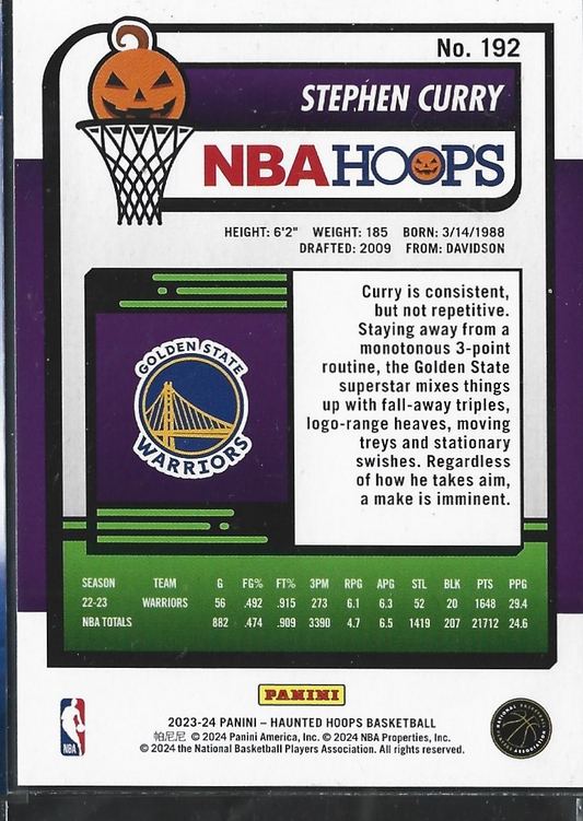 Stephen Curry Haunted Hoops Slime