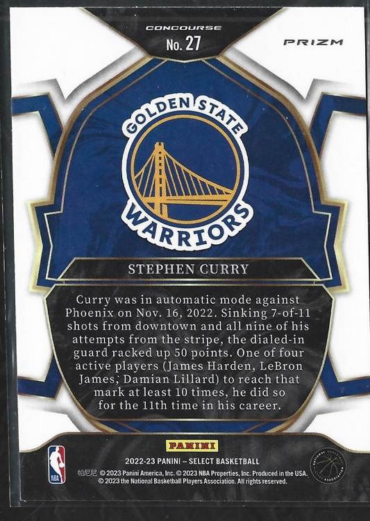 Stephen Curry Select Concourse Silver