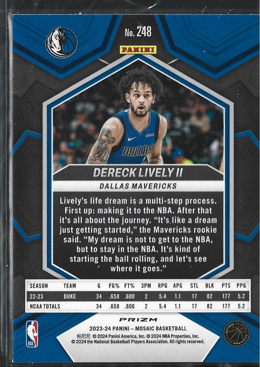 Dereck Lively II Mosaic Red