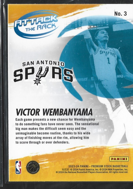 Victor Wembanyama Attack the Rack