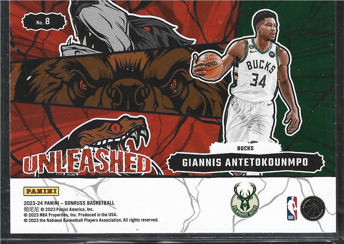 Giannis Antetokounmpo Unleashed Press Proof