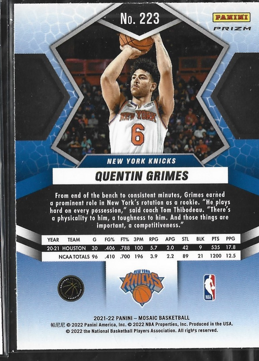Quentin Grimes Mosaic Red