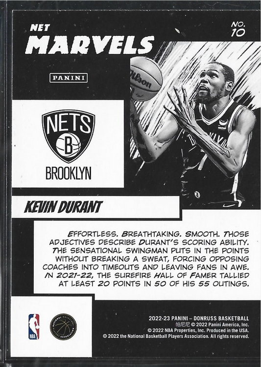 Kevin Durant Net Marvels