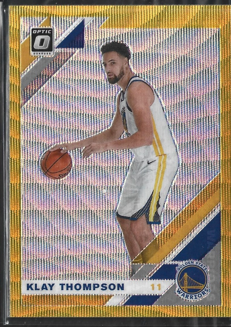 Klay Thompson Optic Gold Wave