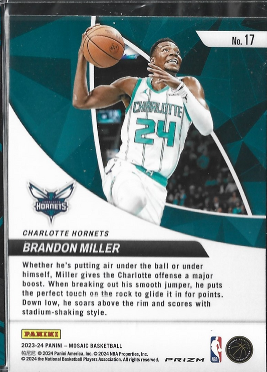 Brandon Miller Elevate Silver Mosaic