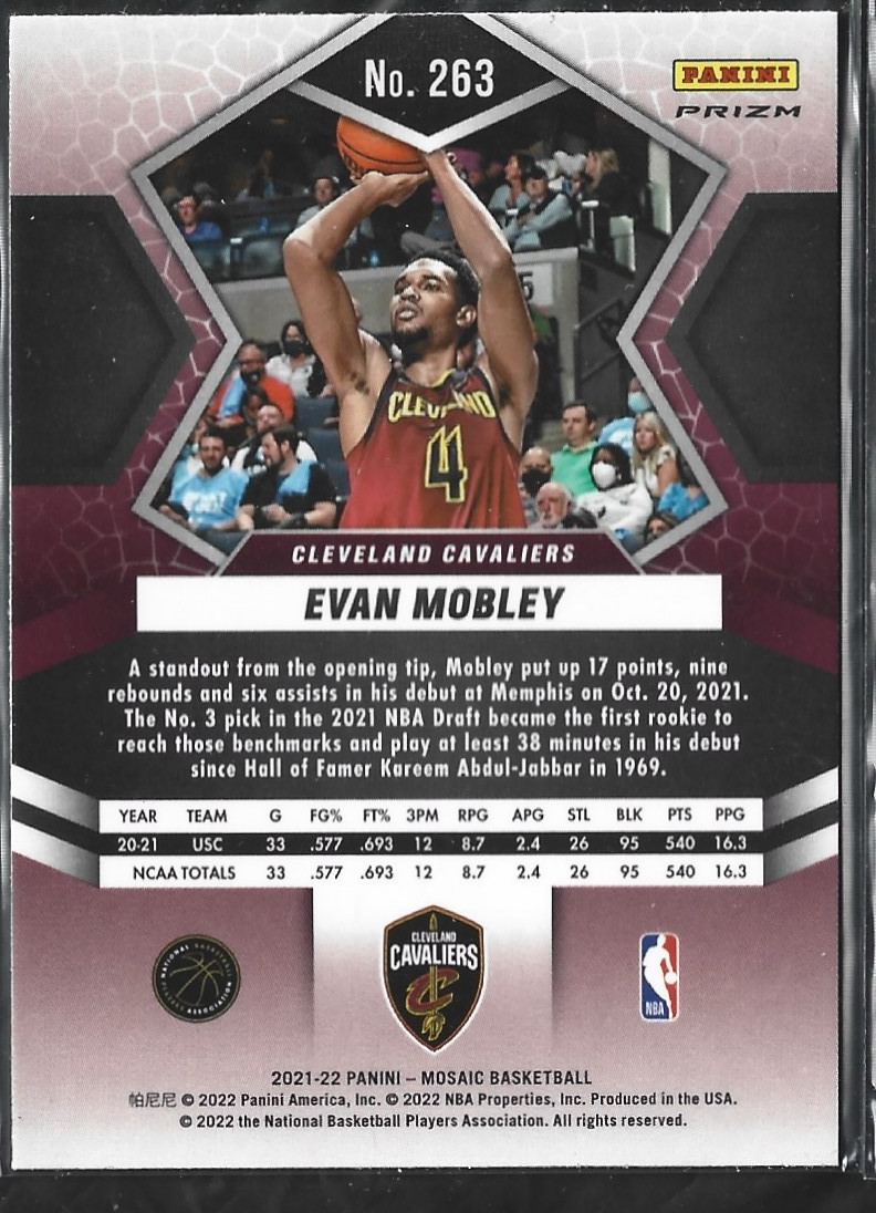 Evan Mobley NBA Debut Green