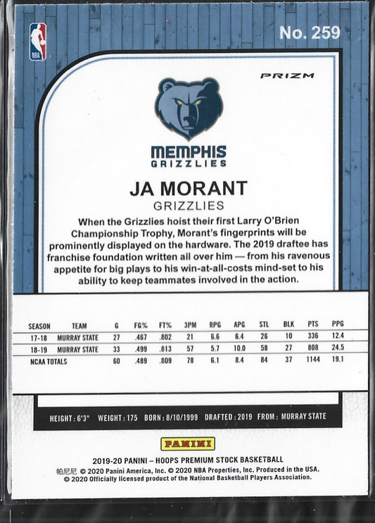 Ja Morant Hoops Premium Flash