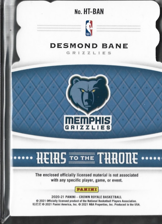 Desmond Bane Heirs to the Throne