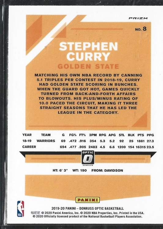 Stephen Curry Optic Silverwave