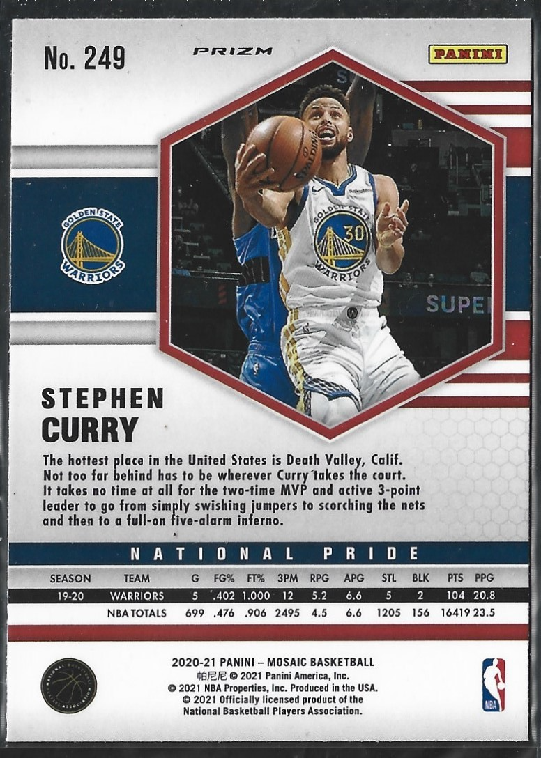 Stephen Curry National Pride Pink Camo