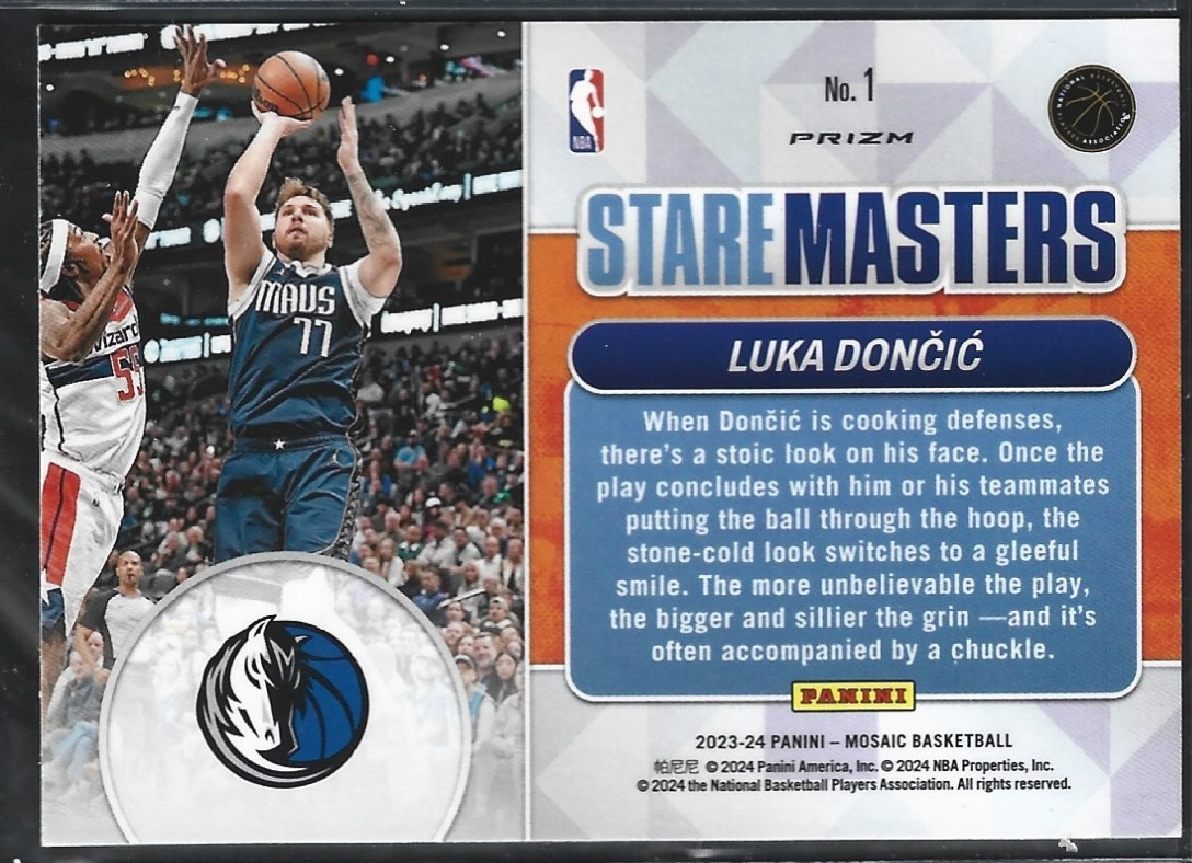 Luka Doncic Stare Masters