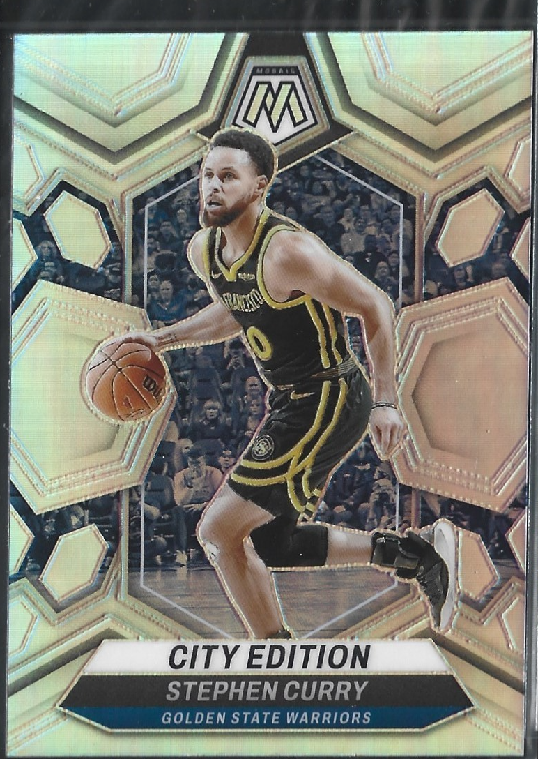 Stephen Curry City Edition Silver