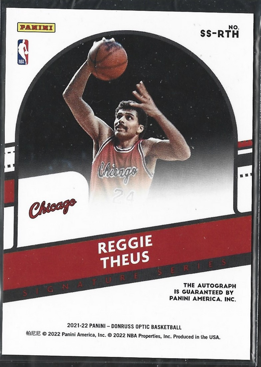 Reggie Theus Signature Series Auto