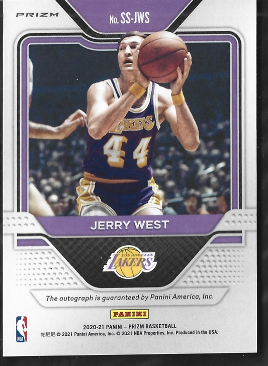 Jerry West Sensational Signatures Red Scope