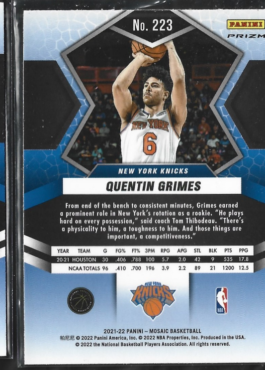 Quentin Grimes Mosaic Green