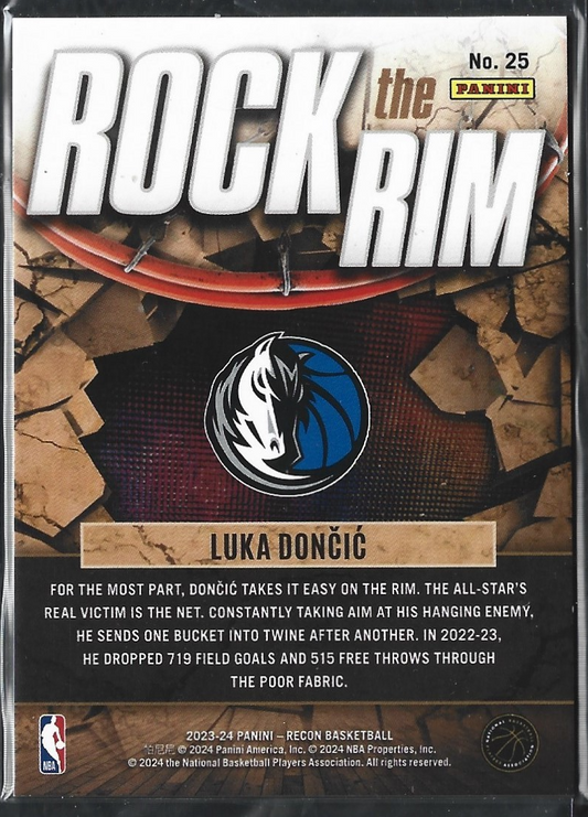 Luka Doncic Rock The Rim