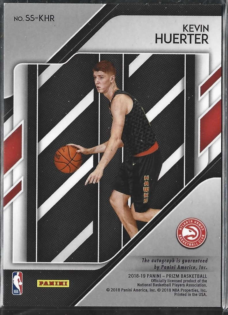 Kevin Huerter Sensational Signatures RC Auto