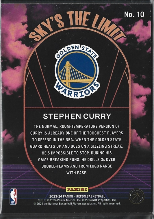 Stephen Curry Sky's the Limit