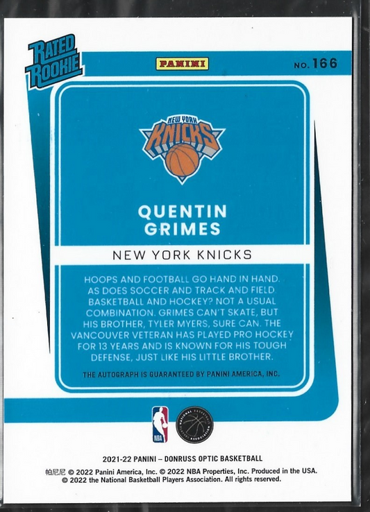 Quentin Grimes Optic RC Auto