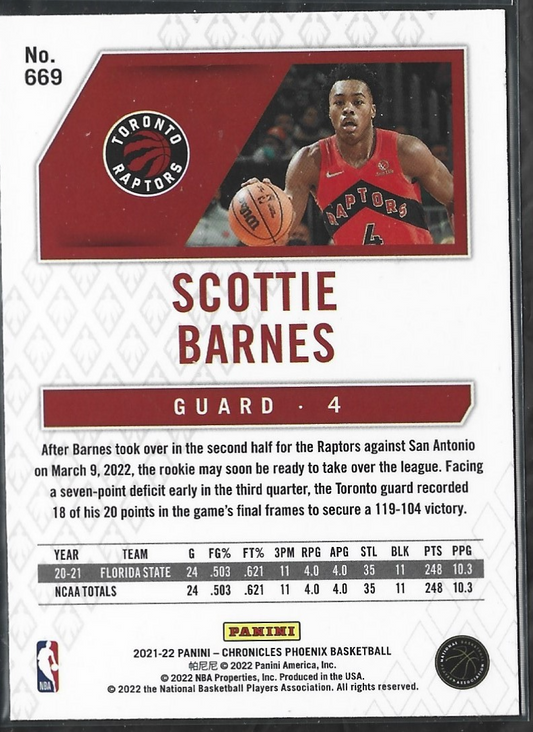 Scottie Barnes Phoenix Scope