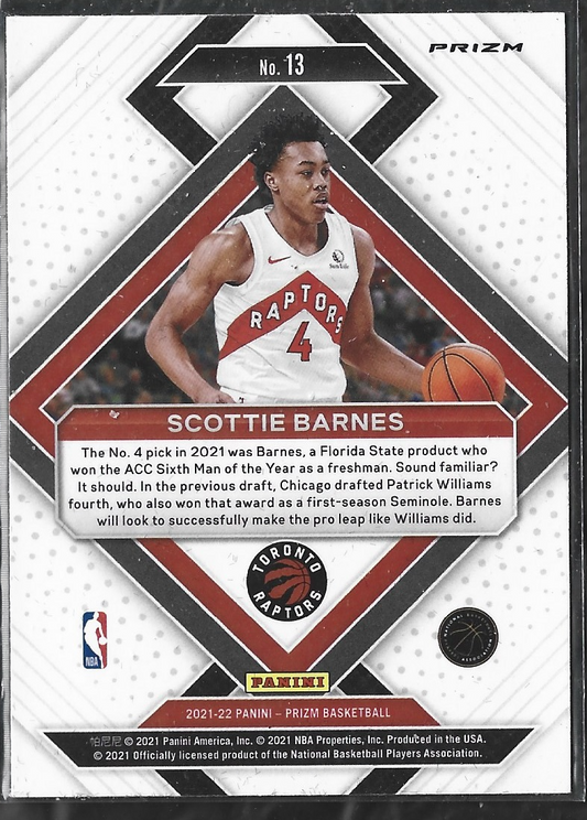 Scottie Barnes Emergent Silver