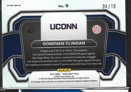 Donovan Clingan Campus Legends Gold /10