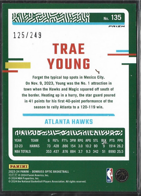Trae Young Optic Seismic Blue /249