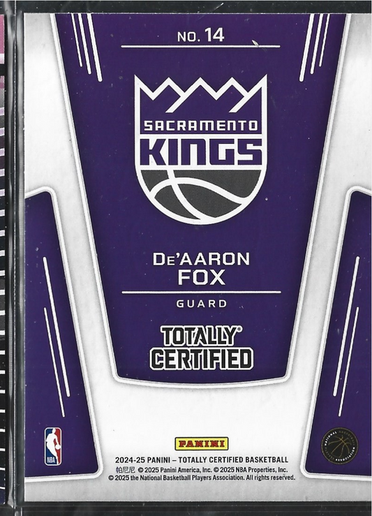 De'Aaron Fox The Mighty