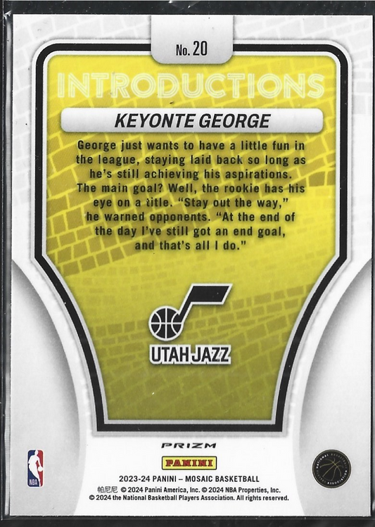 Keyonte George Introductions Disco