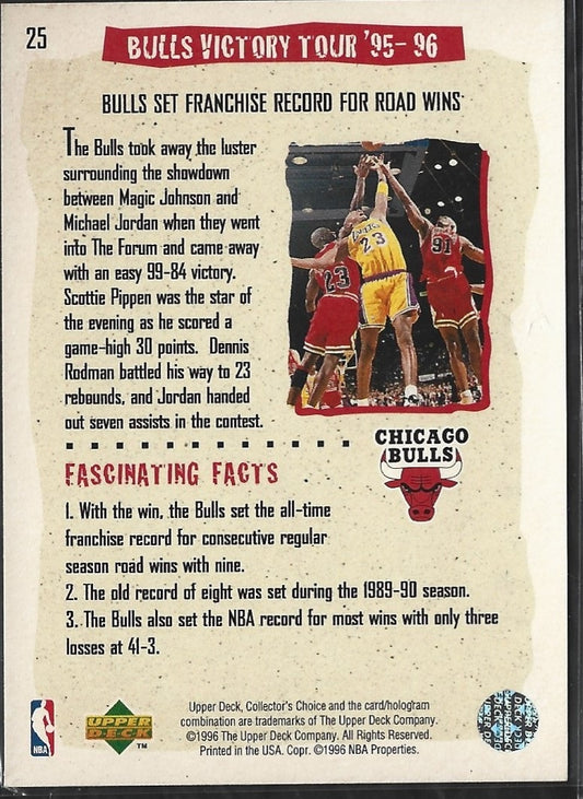 Michael Jordan Bulls Victory Tour '95-'96