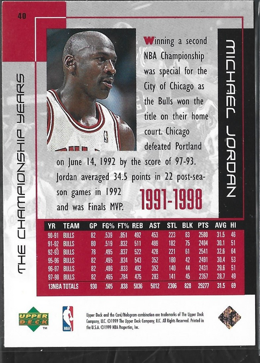 Michael Jordan The Championship Years