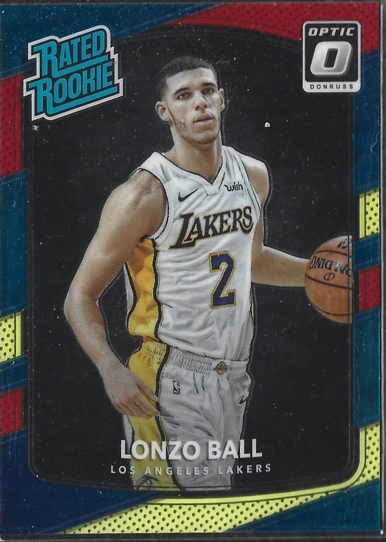 Lonzo Ball Rookie Optic RBY