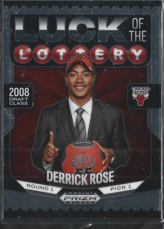 Derrick Rose Prizm Luck of the Lottery