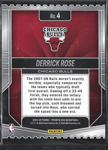 Derrick Rose Prizm Luck of the Lottery