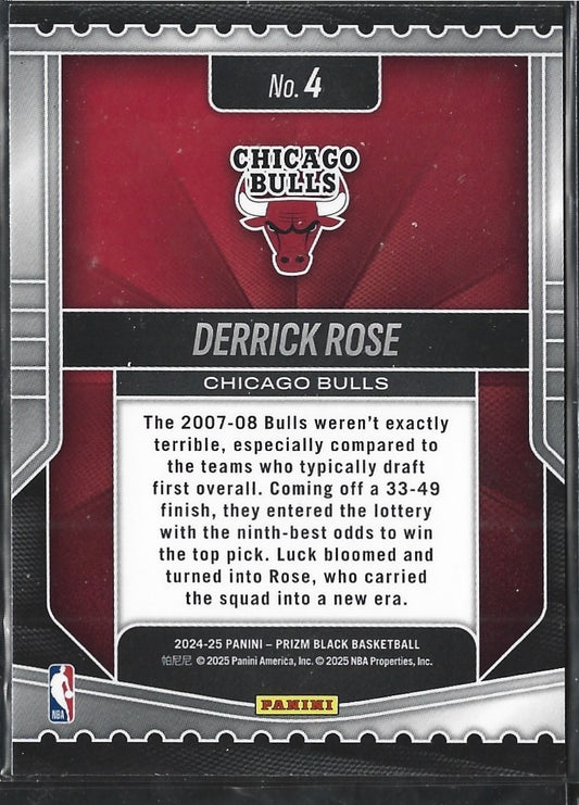 Derrick Rose Prizm Luck of the Lottery