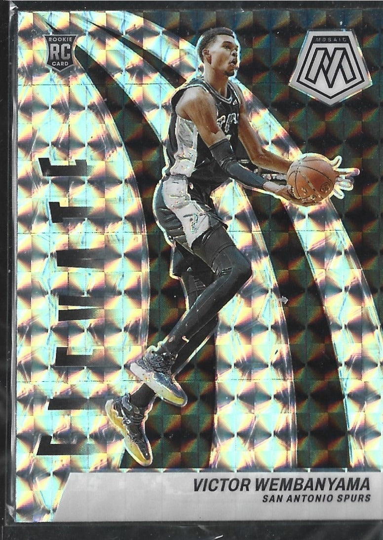 Victor Wembanyama Elevate Silver Mosaic