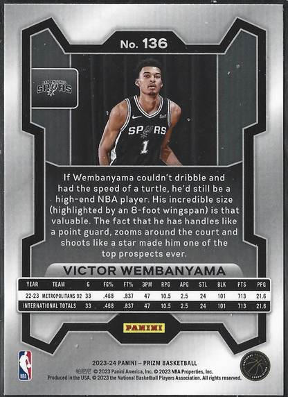 Victor Wembanyama Prizm Rookie