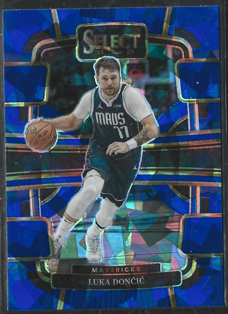 Luka Doncic Select Concourse Blue Cracked Ice