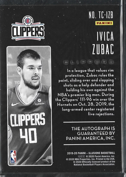 Ivica Zubac Trophy Collection Auto