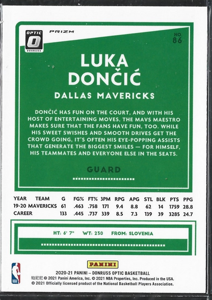 Luka Doncic Optic Purple