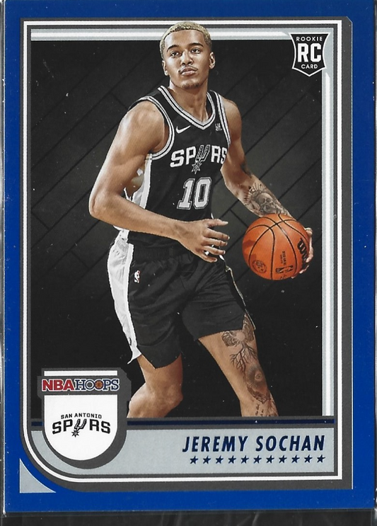 Jeremy Sochan Hoops Blue Foil RC