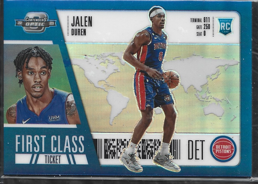 Jalen Duren First Class Ticket