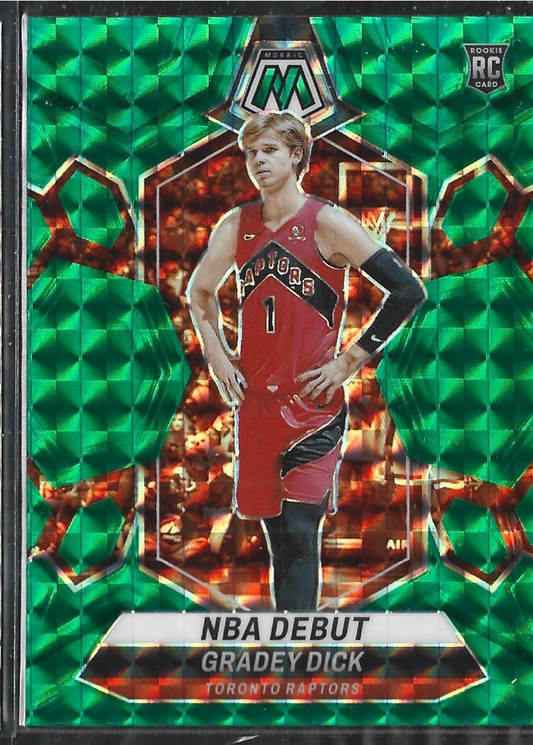 Gradey Dick NBA Debut Green