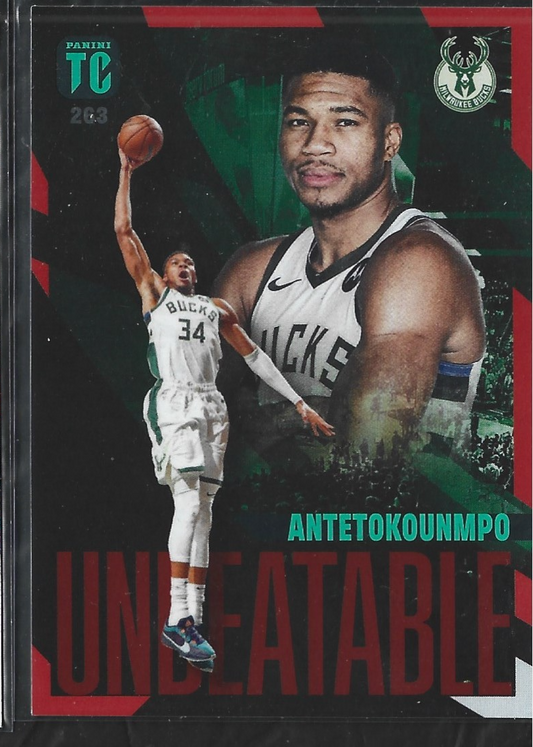 Giannis Antetokounmpo Unbeatable Red